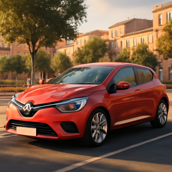 Location de voiture mensuelle Renault Clio : Confort et praticité sans engagement