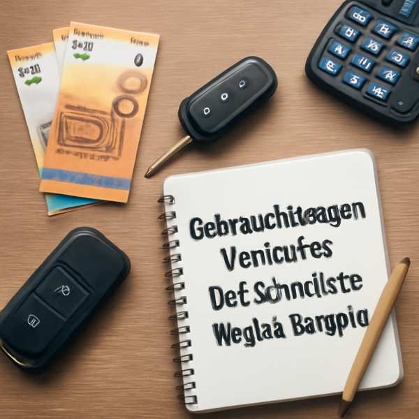 Gebrauchtwagen Verkaufen: Der Schnellste Weg zu Bargeld