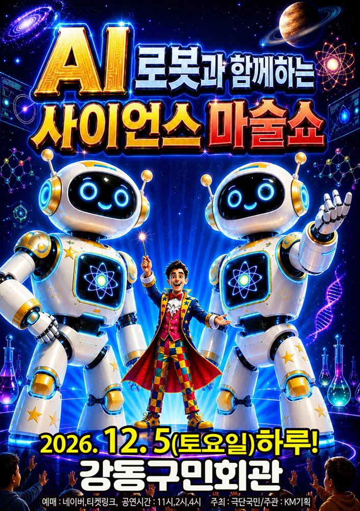 AI로봇과 함께하는 사이언스 마술쇼 [서울 강동]