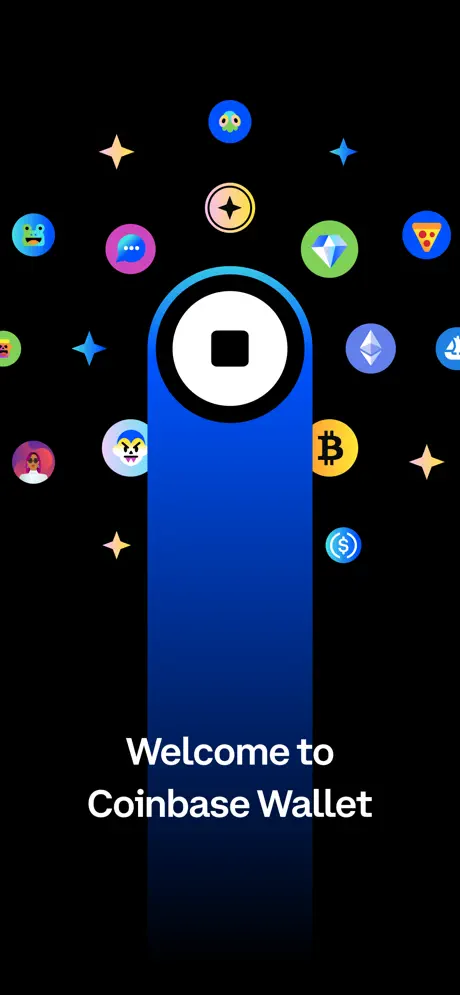 Coinbase Wallet app screenshoot 1