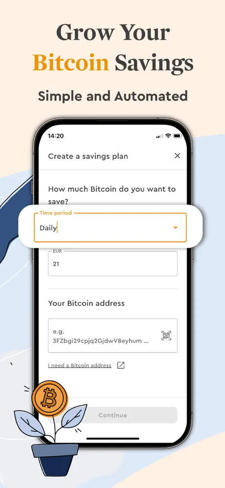 Coinfinity app screenshoot 2