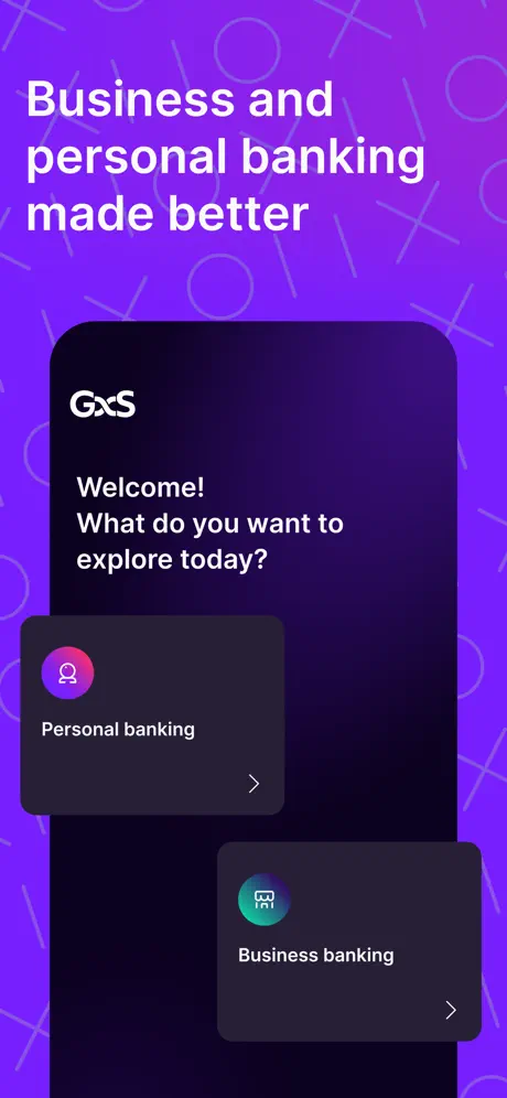 GXS app screenshoot 1
