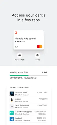 Juni app screenshoot 1