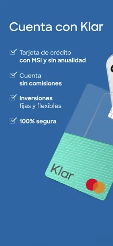 Klar app screenshoot 1