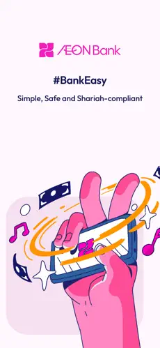 Aeon Bank app screenshoot 1