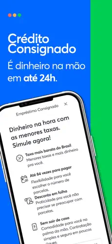Agibank app screenshoot 1