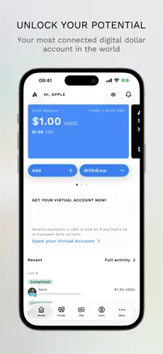 Airtm app screenshoot 1