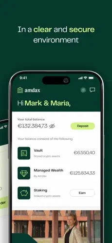 Amdax app screenshoot 2