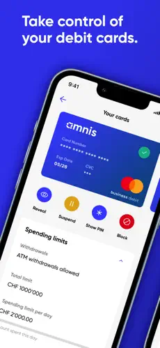 Amnis app screenshoot 1