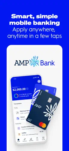 AMP bank app screenshoot 2