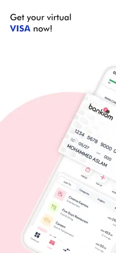 Bankiom app screenshoot 1