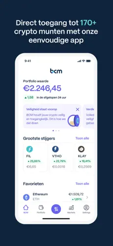 BCM app screenshoot 1