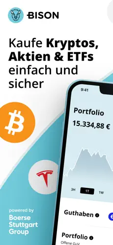 Bison app screenshoot 1
