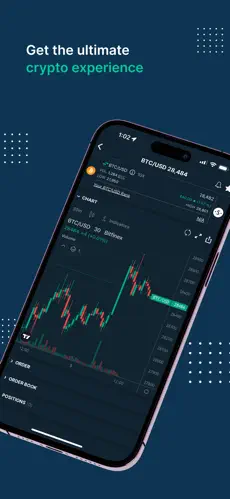 Bitfinex app screenshoot 1