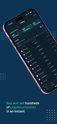 Bitfinex app screenshoot 2