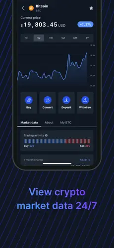 Bitmex app screenshoot 2