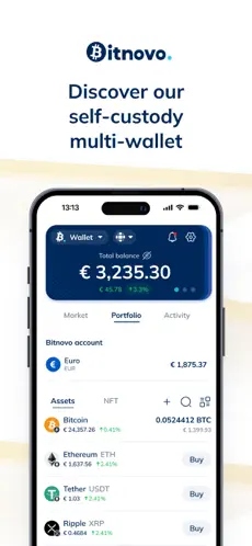 Bitnovo app screenshoot 1