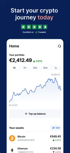 Blocktrade app screenshoot 2