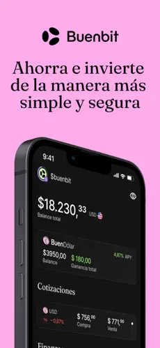 Buenbit app screenshoot 1