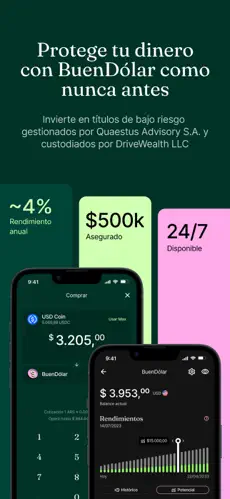 Buenbit app screenshoot 2