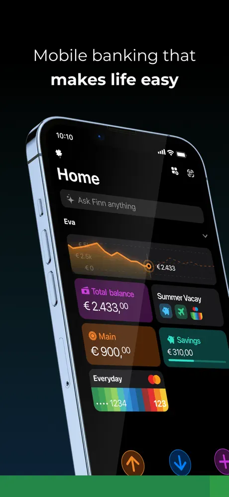 Bunq app screenshoot 1