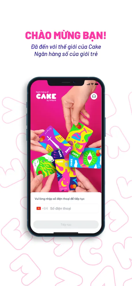 Cake app screenshoot 1
