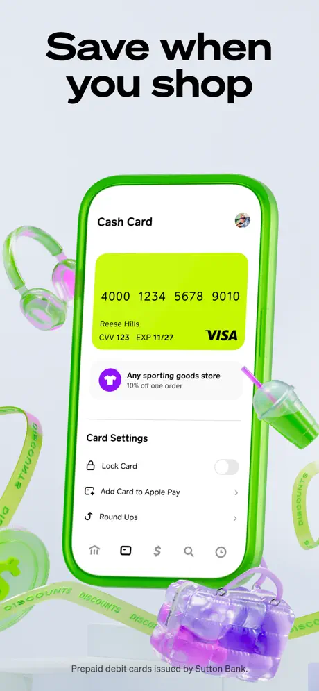 Cash App app screenshoot 2