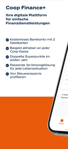 Coop Finance + app screenshoot 1