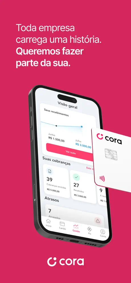 Cora app screenshoot 1