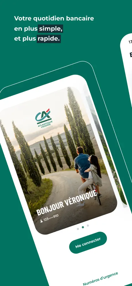 Credit-Agricole app screenshoot 1