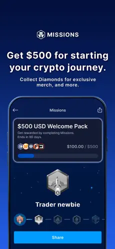Crypto app screenshoot 2