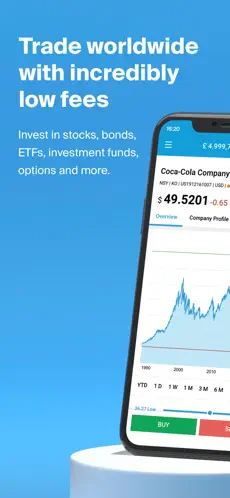 Degiro app screenshoot 1