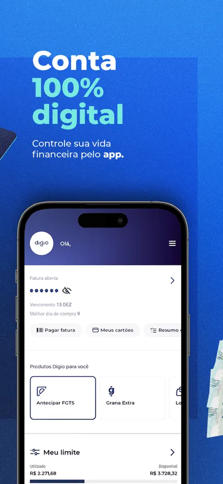 Digio app screenshoot 2