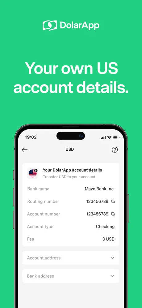 DolarApp app screenshoot 2