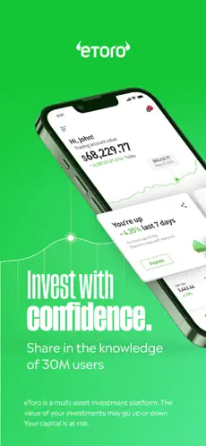 EToro app screenshoot 1