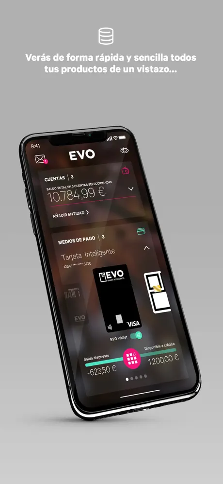 EVO Banco app screenshoot 2