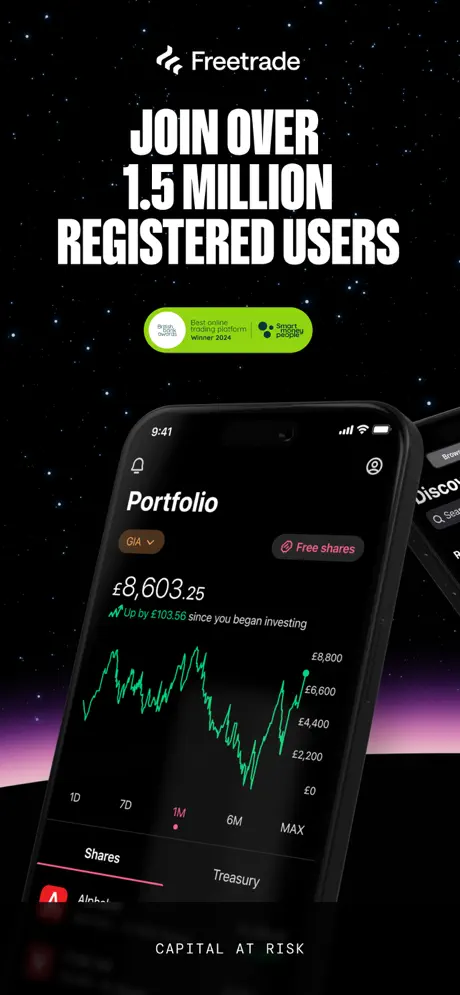 FreeTrade app screenshoot 1