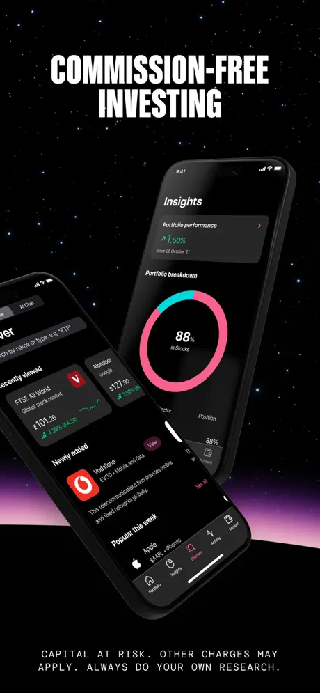 FreeTrade app screenshoot 2