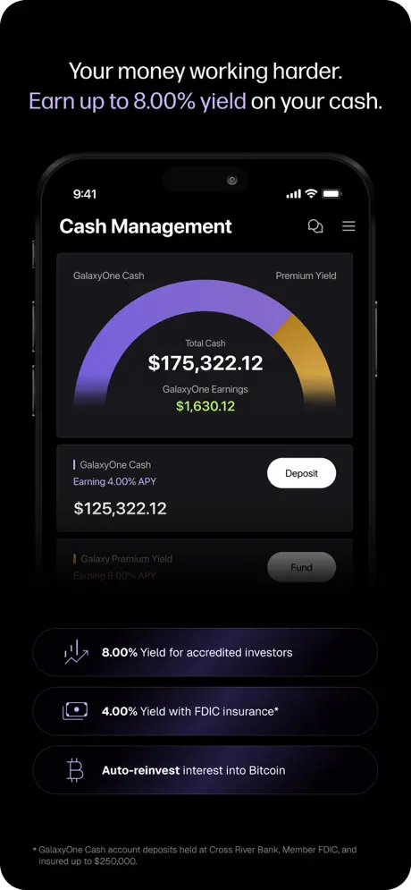 GalaxyOne app screenshoot 2