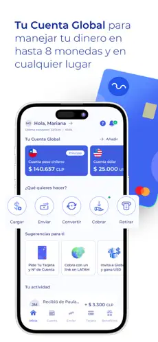 Global66 app screenshoot 1