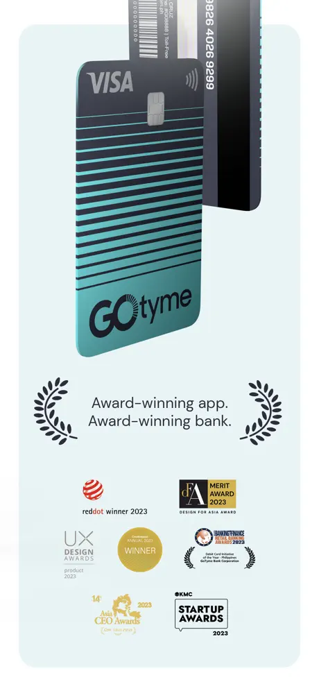 Go Tyme Bank app screenshoot 2