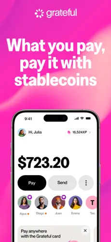 Grateful app screenshoot 1