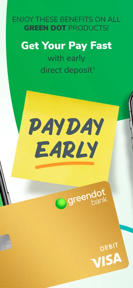 Green Dot app screenshoot 2
