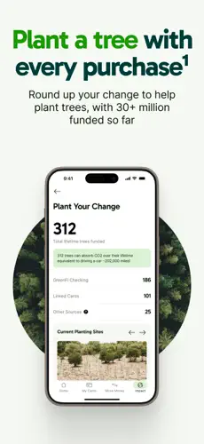 GreenFi app screenshoot 2