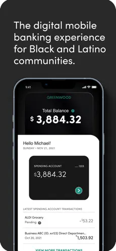 Greenwood app screenshoot 2