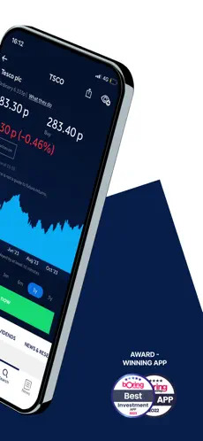 Hargreaves Lansdown app screenshoot 2