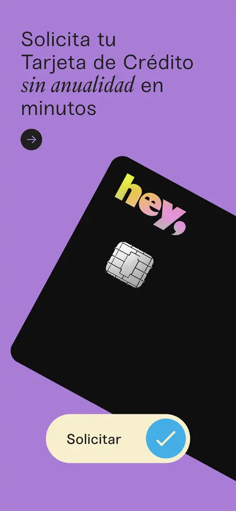 Hey Banco app screenshoot 2