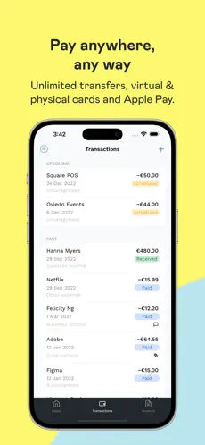 Holvi app screenshoot 2