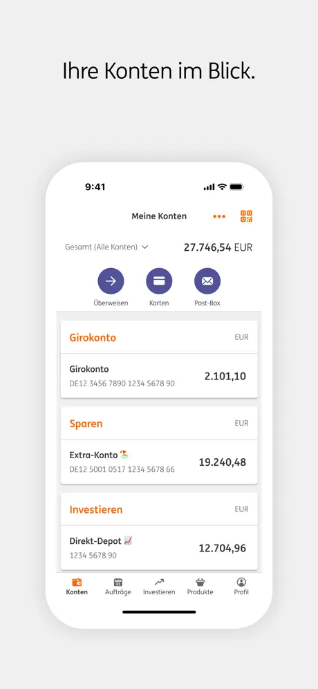 ING Banking to go app screenshoot 2