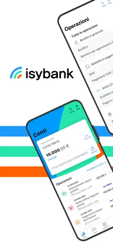 Isybank app screenshoot 1